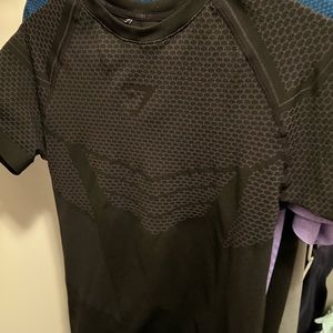 (SOLD)OG Gymshark onyx V2 black tee medium